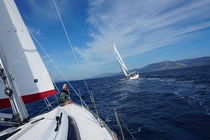 Yacht race in the Adriatic Sea Unfortunately we came last 