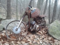 Yamaha motorcycle found while hiking in NJ 