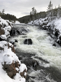 Yellowstone is even more beautiful in the winter x 