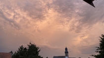 Yesterday evening Before a storm Germany