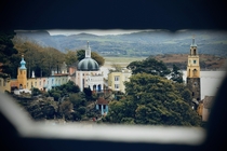 Yesterday I took this photo of Portmeirion Wales
