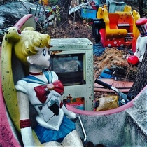 Yongma Land Abandoned Theme Park in Seoul Korea