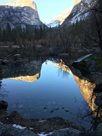 Yosemite at Mirror Lake 