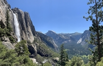 Yosemite Falls and Half Dome 