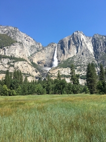 Yosemite Falls from Cook Meadows 