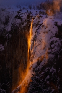 Yosemite Firefall California 