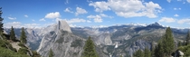 Yosemite Panorama from Glacier Point OC 
