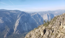 Yosemite Valley from Taft Point Yosemite National Park CA 