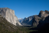 Yosemite Valley in the Winter 