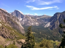 Yosemite Valley - took this with my phone atop Yosemite Falls 