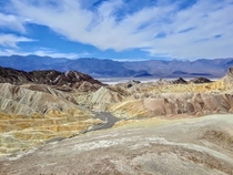 Zabriskie Point Death Valley California USA  x