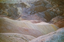 Zabriskie Point Death Valley National Park 