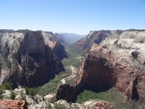 Zion Canyon from Observation point 