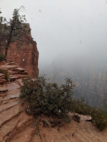 Zion National Park Christmas morning 
