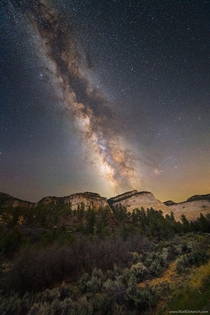 Zion National Park just received their Dark Sky Certification and for good reasons OC