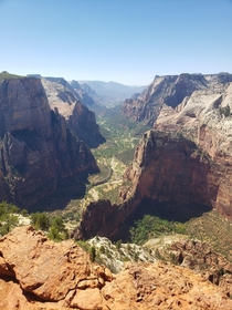 Zion National Park- View from the Observation Point 