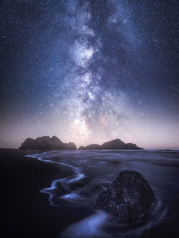  A Starry Night at the Coast - OregonUSA x