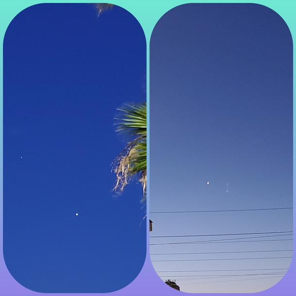  A view of Jupiter Saturn and Venus from my location