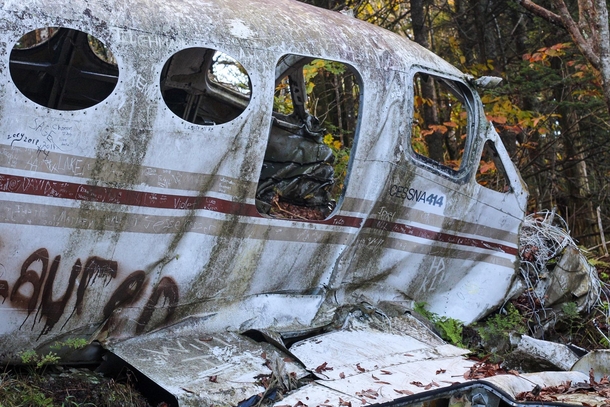  Abandoned plane crash in North Carolina