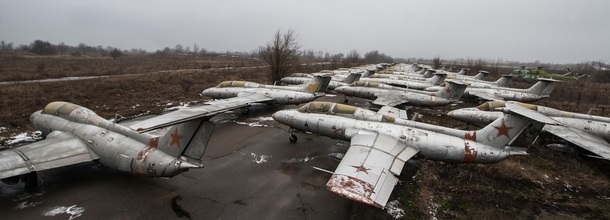  Almost got a life sentence in jail for photographing these defunct Aero L- Delfn aircrafts