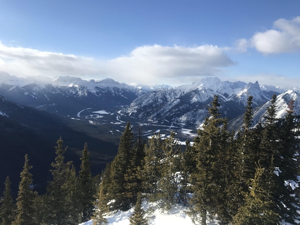  Amateur shot of the Canadian Rockies x
