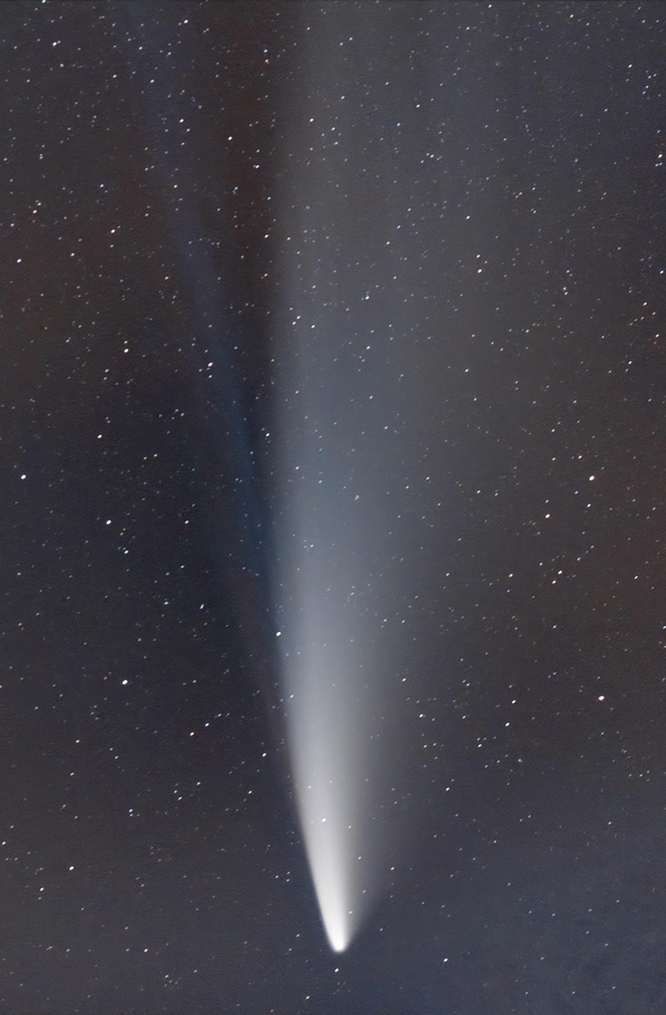  Comet NEOWISE from my backyard