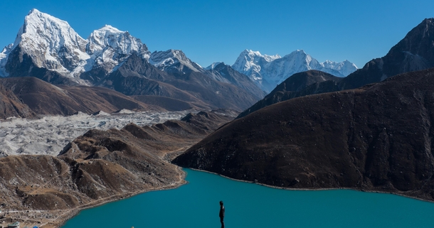  days trek from Everest Base Camp gorgeous Gokyo Lake in the heart of the himalayas 