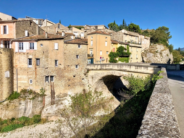  France - Village and Roman Bridge of Vaison-la-Romaine