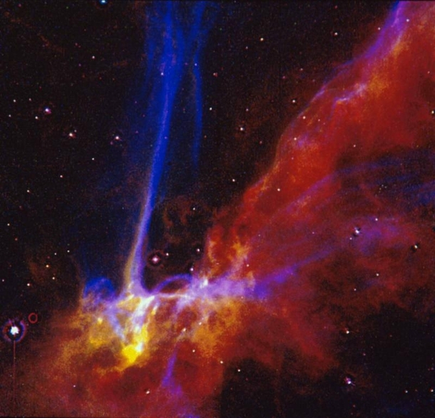  Hubble Image of Cygnus Loop Supernova Remnant 