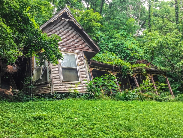 I visit this house every year to see if its still standing Its slowly being reclaimed by nature but made it another year Indiana