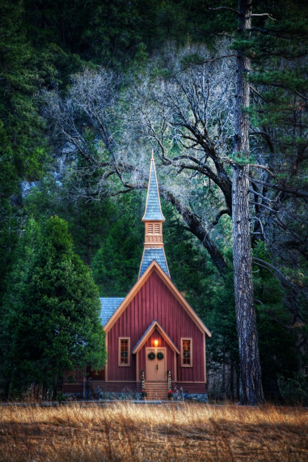  Little Church in Yosemite by Stuck in Customs