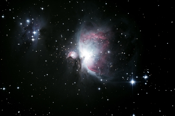  M Orion Nebula and Running Man Nebula