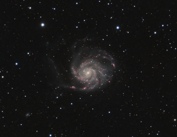  M - The Pinwheel Galaxy in LRGBHa