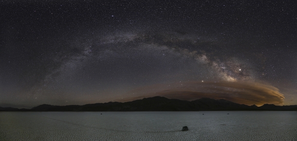  Megapixel panorama of the Milky Way over Death Valley National Park