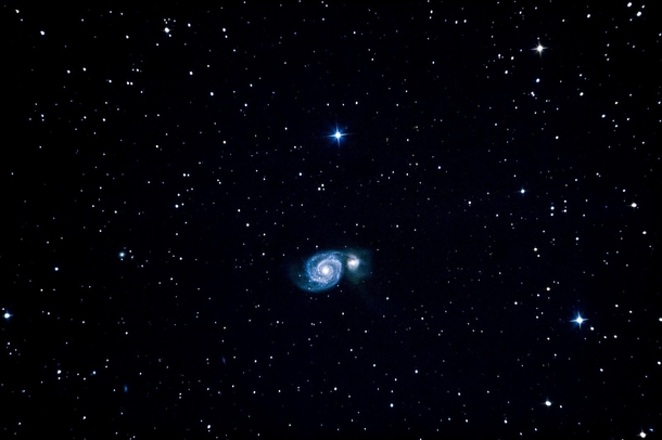  million lightyears away M Whirlpool Galaxy 