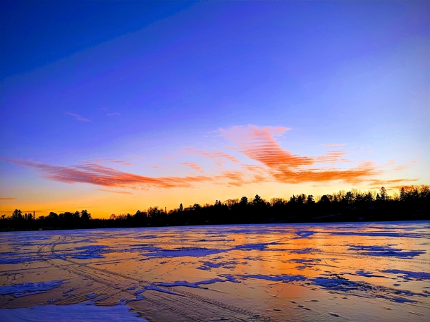  Night on the Ice Rice lake x