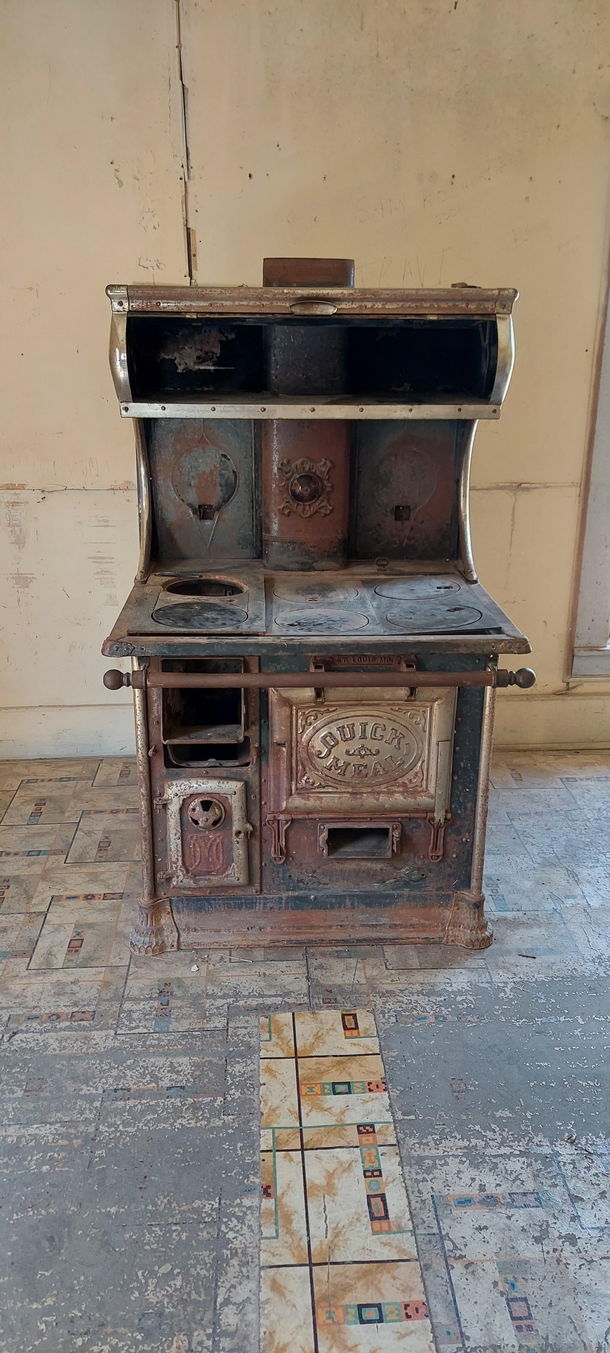  of the  stoves in an s Era log house