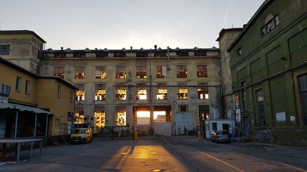  Old factory in Prague