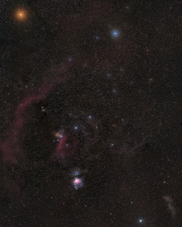  Panel Mosaic of the Orion Complex