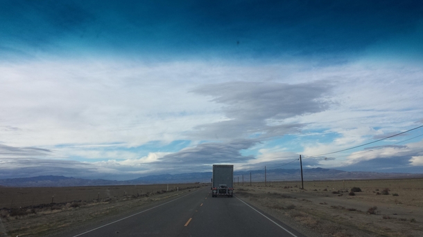  Stacked clouds above CA-