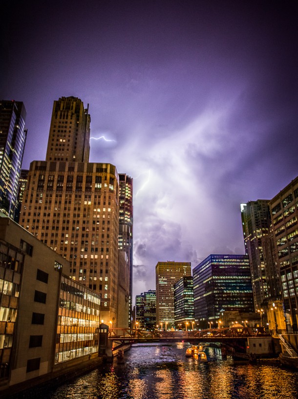  Storms over Chicago by cmozz