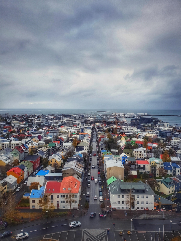  The beautiful city of Reykjavik