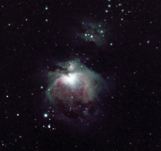  The Orion Nebula My first time shooting on a telescope
