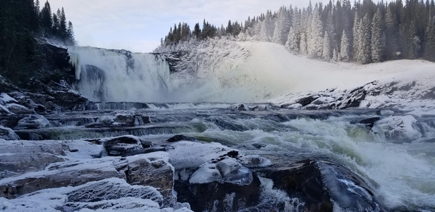  Tnnforsen The Largest Waterfall In Sweden