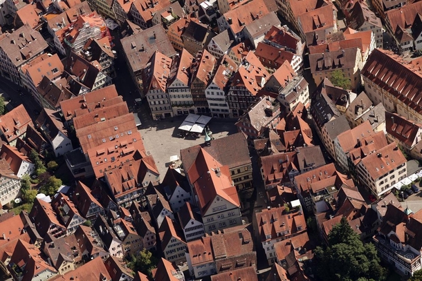  Tubingen a well-preserved German city largely spared from World War II