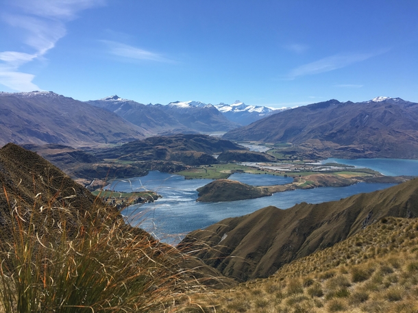  up on Roys Peak in Wanaka New Zealand during a trip I took in  Beautiful country to see if youve never visited before 