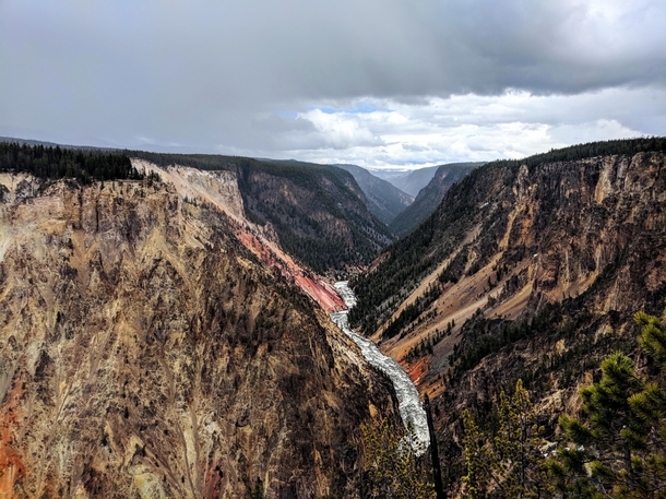  x Grand Canyon of Yellowstone early spring 