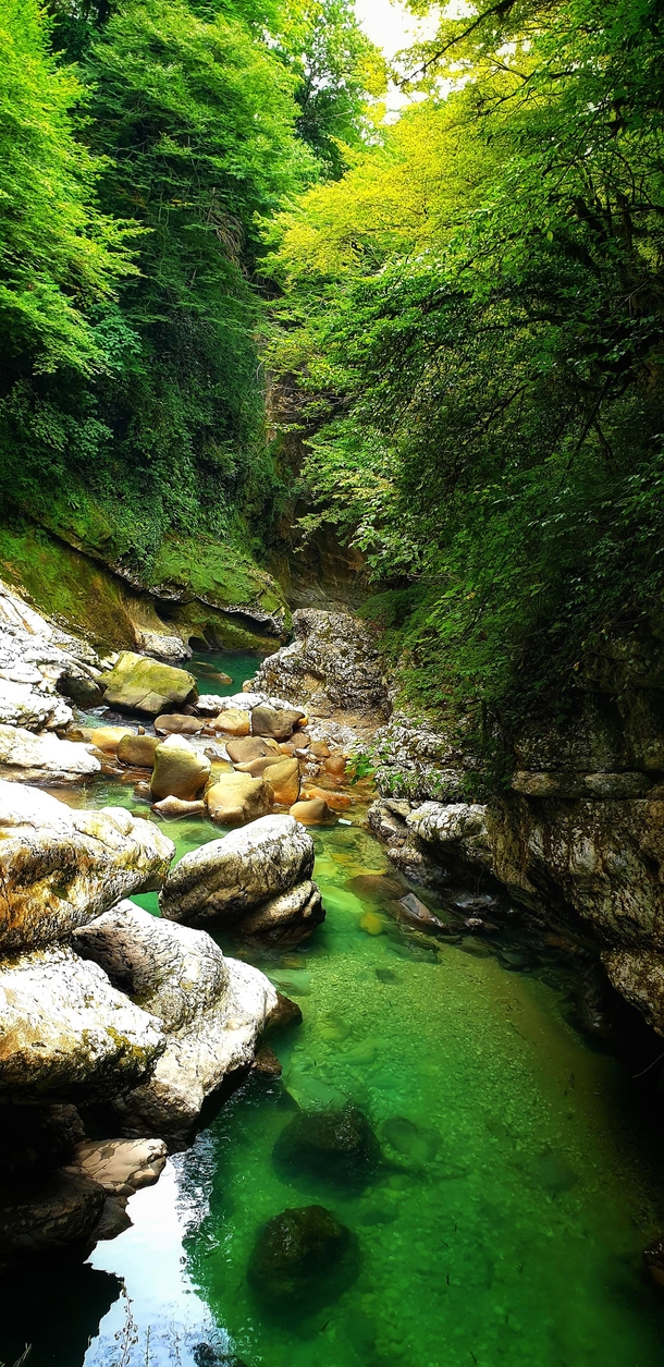   X  Hidden streams Martvilli Canyons Georgia