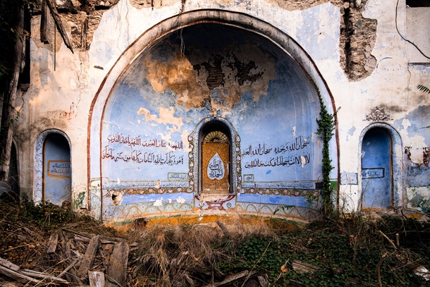 A abandoned mosque in Turkey