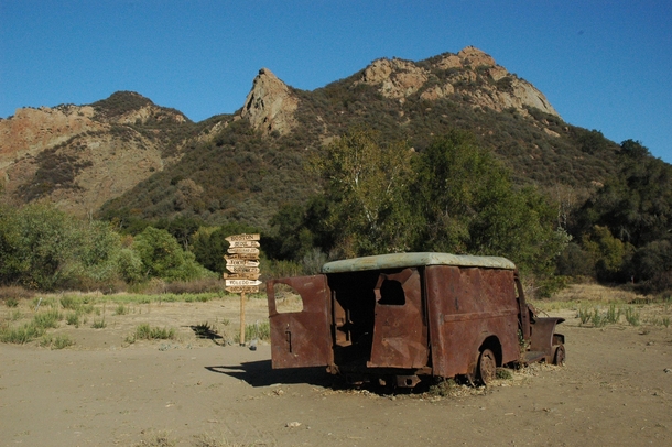 A beautiful -mile hike in Malibu Creek State Park leads to the abandoned MASH site